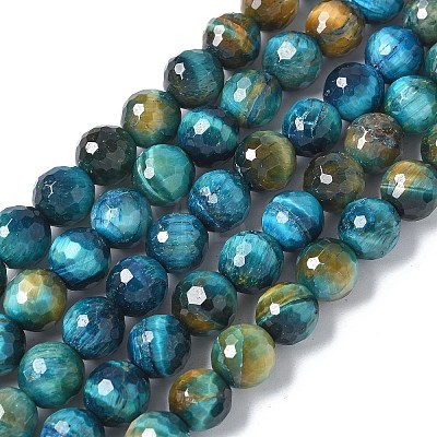 Natural Tiger Eye Beads Strands G-M445-A01-01-1