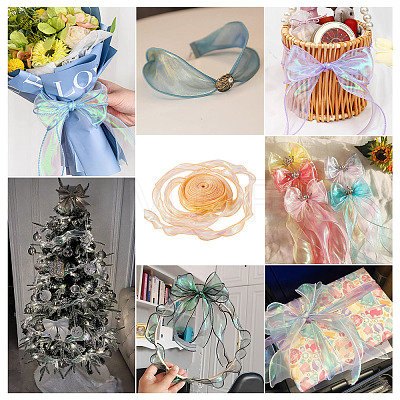 Polyester Lace Trim DIY-TAC0010-49E-1