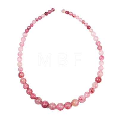 Natural Green Jade Graduated Beads Strands GG-CBA2AE1-A06-F-1