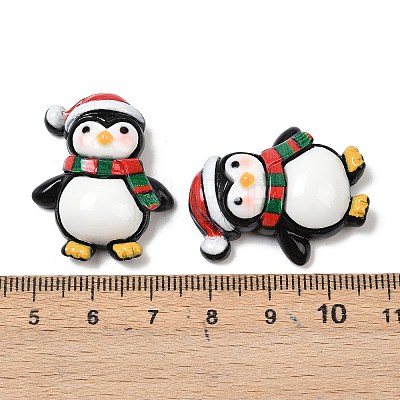 Christmas Opaque Resin Cabochons LS-CRES-Z015-01D-1