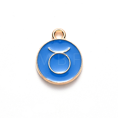 Alloy Enamel Pendants LS-ENAM-S124-01A-02C-1