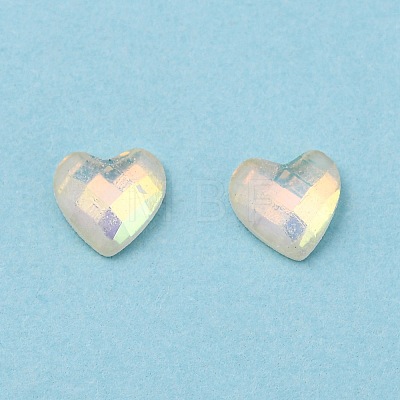 Flat Back Resin Rhinestone Cabochons MRMJ-T047-07H-1