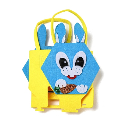 Non-woven Fabrics Easter Rabbit Candy Bag ABAG-P010-A03-1
