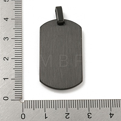 304 Stainless Steel Pendants STAS-F307-15EB-1