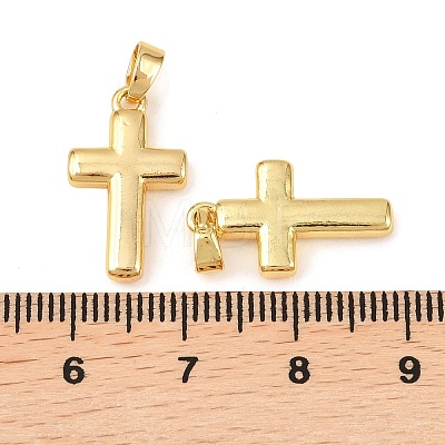 Brass Pendants KK-G549-14G-1