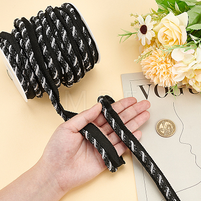 1 Bundle Polyester Twist Lip Cord Trim SRIB-WR0001-10A-1