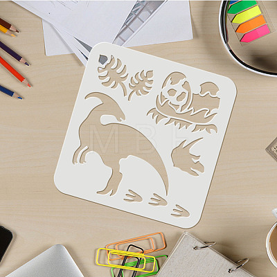 Plastic Drawing Painting Stencils Templates Sets DIY-WH0172-964-1