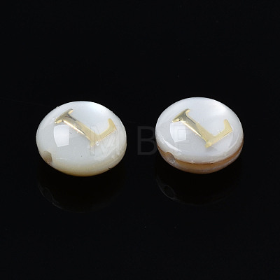 Natural Freshwater Shell Beads SHEL-S278-036L-1