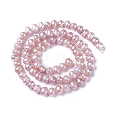 Natural Cultured Freshwater Pearl Beads Strands PEAR-L021-17B-01A-1