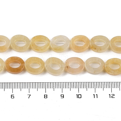 Natural Topaz Jade Beads Strands G-M439-A13-01-1