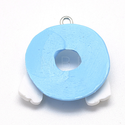 Handmade Polymer Clay Pendants CLAY-Q240-021C-1