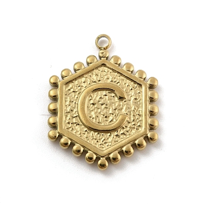 201 Stainless Steel Pendants LS-STAS-R227-01D-G-1