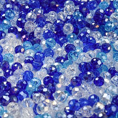 Glass Beads EGLA-A034-LM4mm-25-1