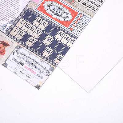Scrapbook Paper Pad AJEW-WH0155-04F-1