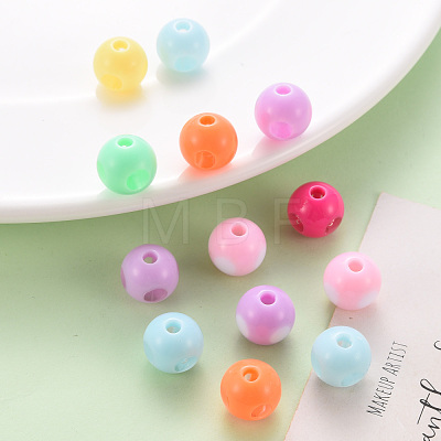 Opaque Acrylic Beads MACR-S373-07G-1