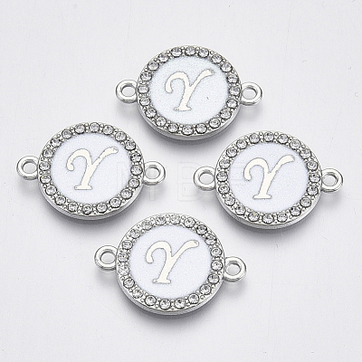 Alloy Enamel Links Connectors ENAM-TAC0003-01S-04Y-1
