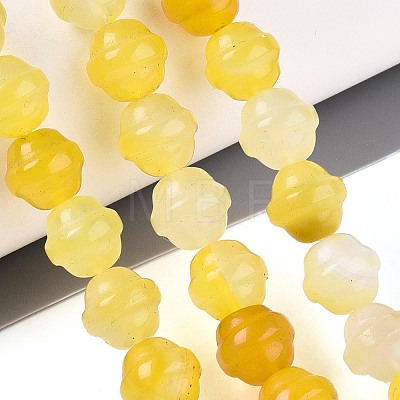 Dyed Natural Agate Beads Strands G-T144-27A-1