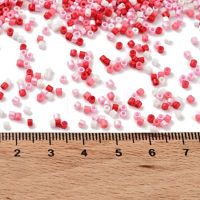 Baking Paint Glass Seed Beads SEED-S042-05B-46-1