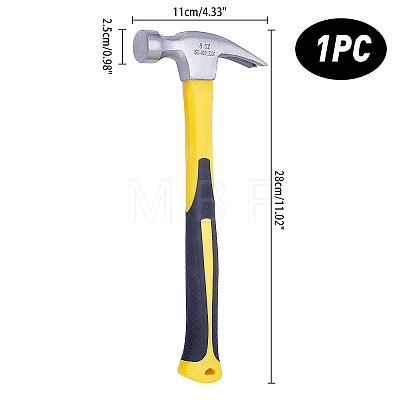 Steel Claw Hammer TOOL-WH0133-06-1
