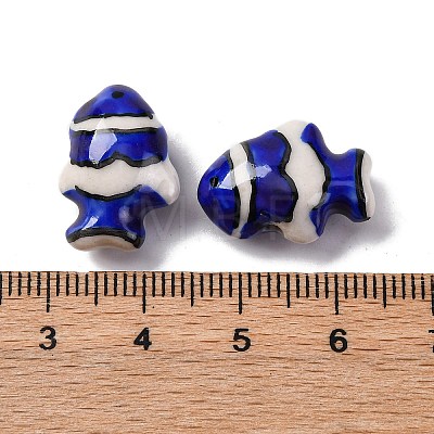 Handmade Porcelain Beads PORC-R002-01B-1