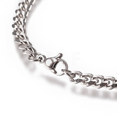 Tarnish Resistant Men's Curb Chain X-BJEW-E369-14B-1