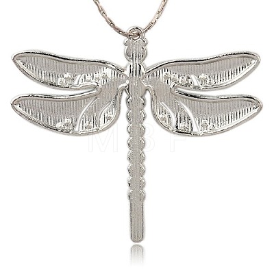 Alloy Enamel Dragonfly Big Pendants LS-ENAM-L034-01P-1