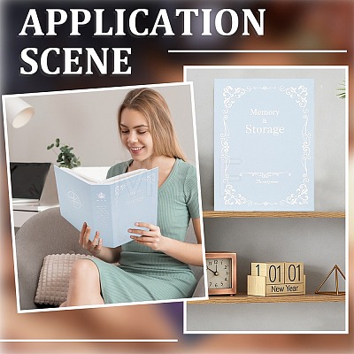 Paper Cover Interstitial Album Book AJEW-CP0011-01A-1