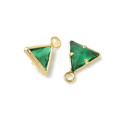 Brass Glass Charms KK-Z136-30G-01-1