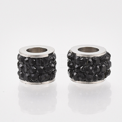 201 Stainless Steel Beads X-STAS-T050-007-1