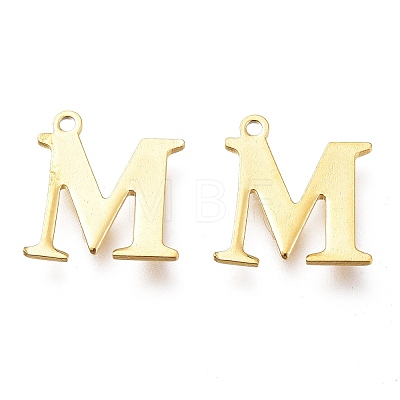 PVD Vacuum Plating 304 Stainless Steel Charms STAS-H112-M-G-1