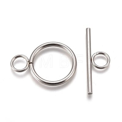 304 Stainless Steel Toggle Clasps STAS-M277-05P-1