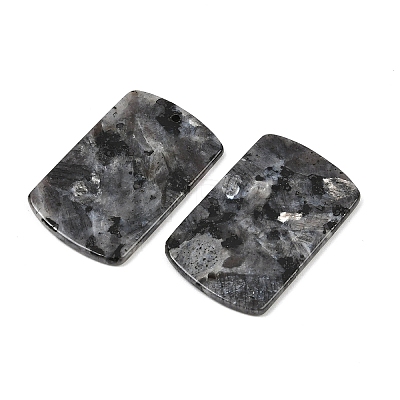 Natural Larvikite Pendants G-K354-14H-1