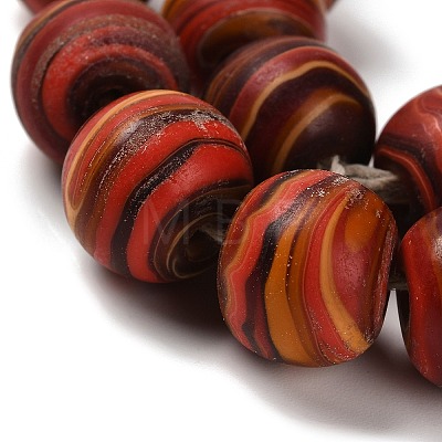 Handmade Lampwork Beads Strands LAMP-C016-03B-01-1