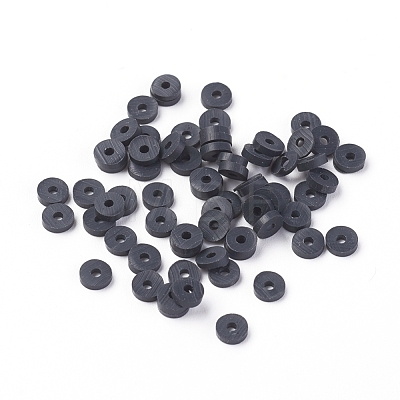 Eco-Friendly Handmade Polymer Clay Beads CLAY-R067-4.0mm-42-1