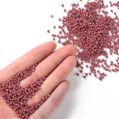 (Repacking Service Available) Glass Seed Beads SEED-C021-2mm-125-1