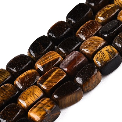 Natural Tiger Eye Beads Strands G-T138-103-1