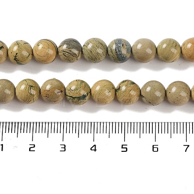 Natural Verdite Stone Beads Strands G-P530-B07-03-1