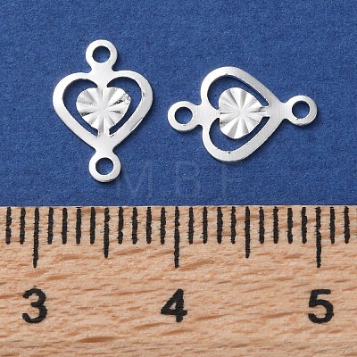 Brass Filigree Connector Charms KK-F880-02S-01-1