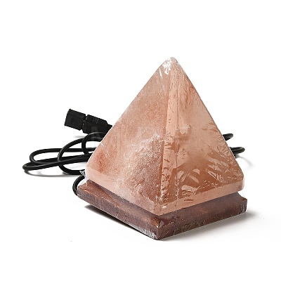 USB Natural Himalayan Rock Salt Lamp DJEW-P002-02C-1