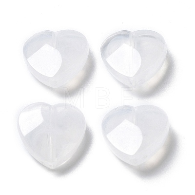 Transparent Acrylic Imitation Shell Beads OACR-P018-01-1