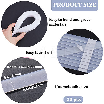 Hot Melt Glue Strips for Bookbinding FIND-WH0418-77A-1