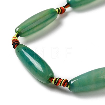 Natural Agate Beads Strands G-K334-01F-1