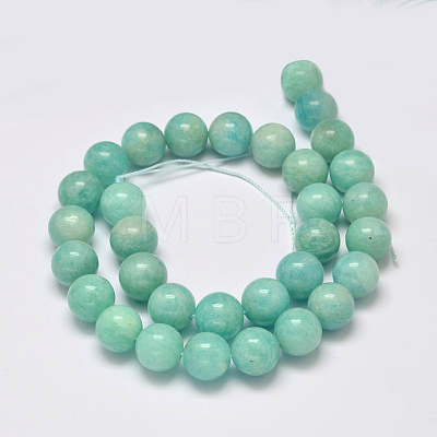Natural Gemstone Beads Strands G-I025-8mm-06-1
