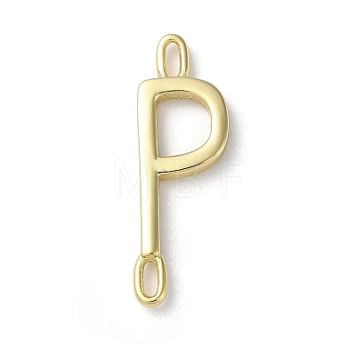 Rack Plating Brass Connector Charms KK-P245-07G-P-1