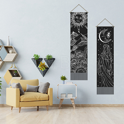 Polyester Decorative Wall Tapestrys AJEW-WH0399-012-1
