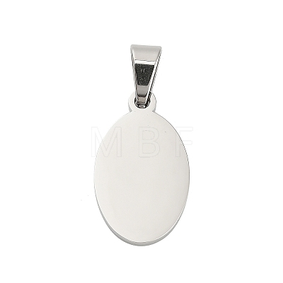 304 Stainless Steel Stamping Blank Tag Pendants STAS-H333-02P-1