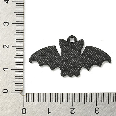 Halloween Theme Alloy Enamel Pendants ENAM-I060-07C-1