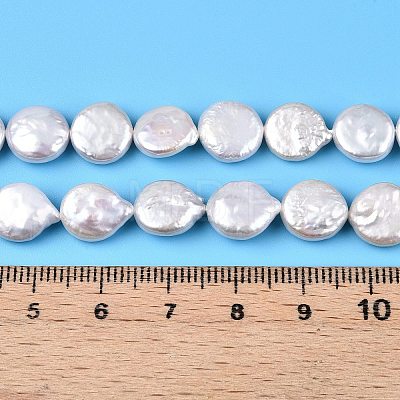 Natural Keshi Pearl Beads Strands PEAR-S018-07B-01-1