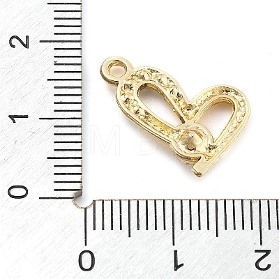 Alloy Rhinestone Pendants FIND-U026-07G-1