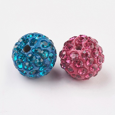 Pave Disco Ball Beads RB-X0013-02-1
